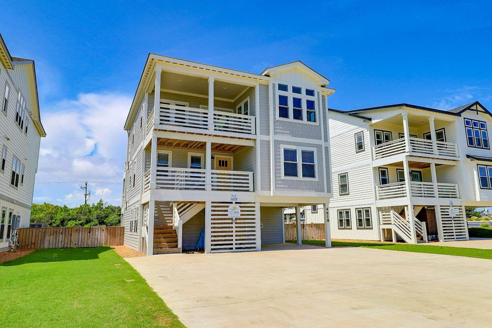 4058 Beach Haven 4 Min Walk To Beach Pool Kitty Hawk Exterior foto